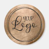 Faux Copper Gold Foil Your Logo
