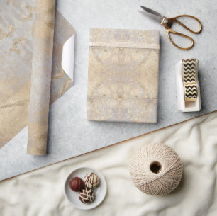 Faux Copper Rose Gold Wrapping Paper