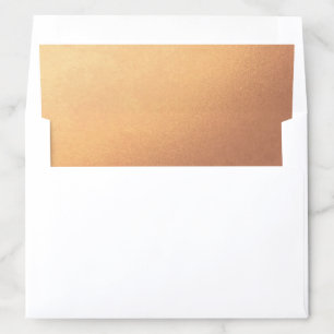 Faux Copper Textured Photo Envelope Liner