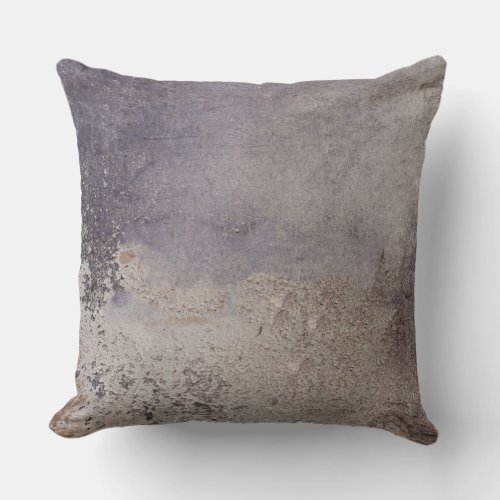 Faux Corroded Metal throw pillows