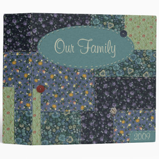 Faux Country Quilted Photo Album Binder