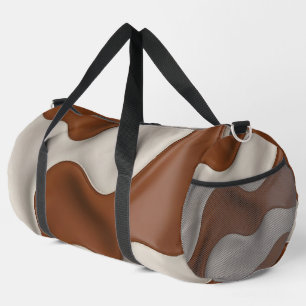 Faux Cow Leather Popular Luxury Elegant Collection Duffle Bag