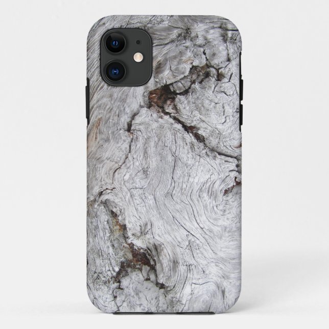 Faux Cracked Driftwood Case-Mate iPhone Case (Back)