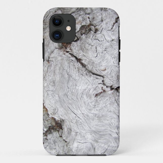Faux Cracked Driftwood Case-Mate iPhone Case (Back)