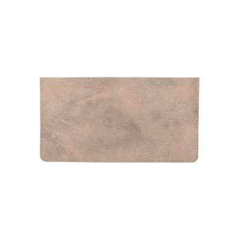 Faux Cream Cowhide Leather Checkbook Cover by Random_and_Repeat at Zazzle