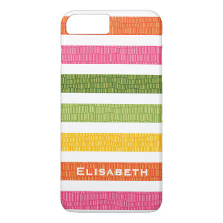 Faux Croc Bright Stripe iPhone 8 Plus/7 Plus Case