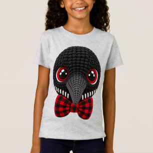 Faux Crochet Yarn Common Loon Coquette Bow T-Shirt