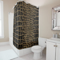 Alligator Shower Curtain, Zazzle