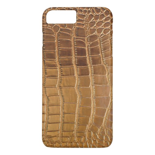 Faux Crocodile Leather Animal Skin Pattern iPhone 8 Plus7 Plus Case