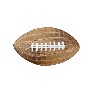 Faux Crocodile Leather Animal Skin Pattern Football
