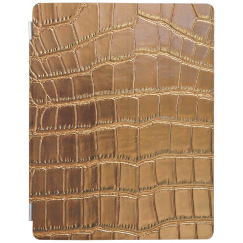Faux Crocodile Leather Animal Skin Pattern iPad Smart Cover