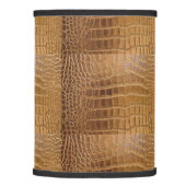 Faux Crocodile Leather Animal Skin Pattern Lamp Shade (Right)