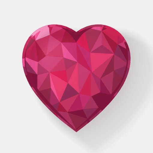 KitBeads 100 Rote Herzperlen Aus Glas – Ca. 6,5mm, Für Schmuck, Armbänder, DIY, Valentinstag