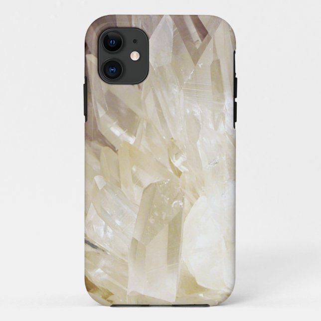 Faux crystal quartz geode gemstone photo hipster Case-Mate iPhone case (Back)
