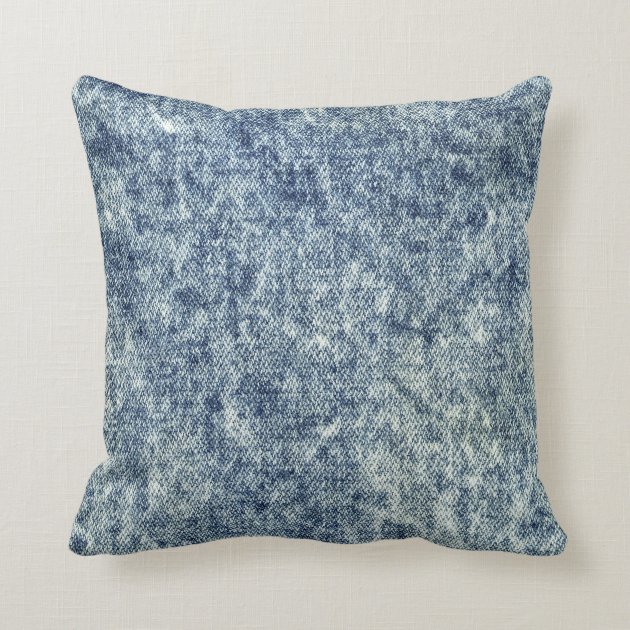 blue jean pillows