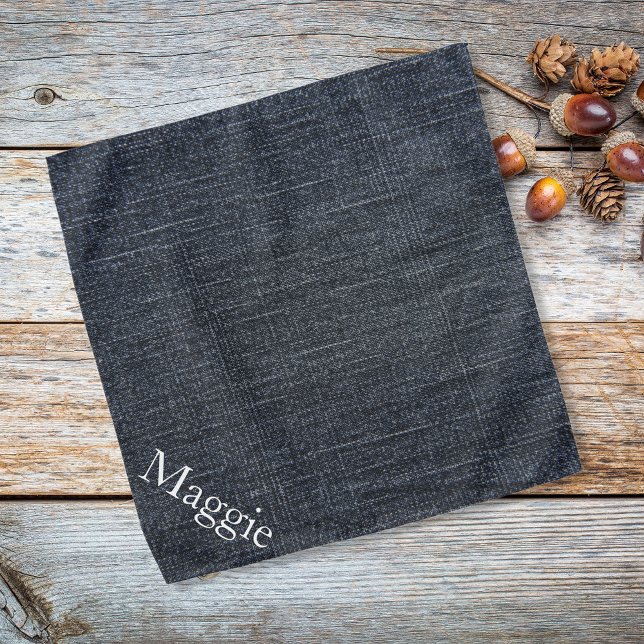 Faux Denim Blue Jean Bandana (Creator Uploaded)