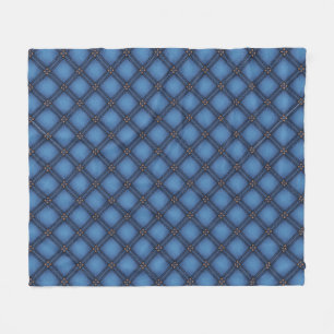 Faux Denim Texture Fleece Blanket