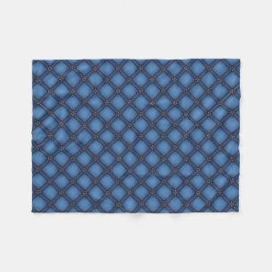 Faux Denim Texture Fleece Blanket