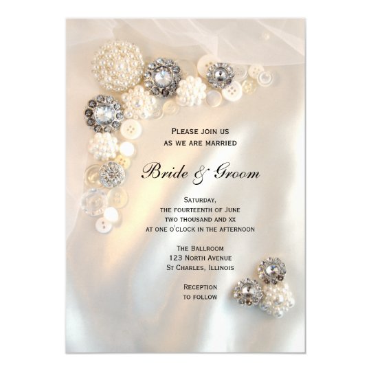 Pearl Wedding Invitations 6