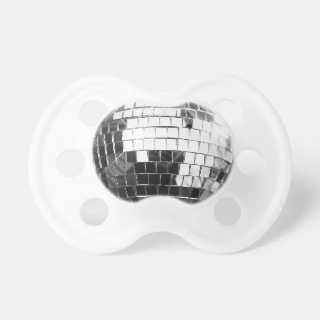 Faux Disco Ball Pacifier Zazzle