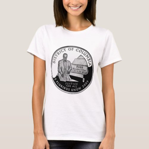 Faux District of Columbia Quarter T_Shirt