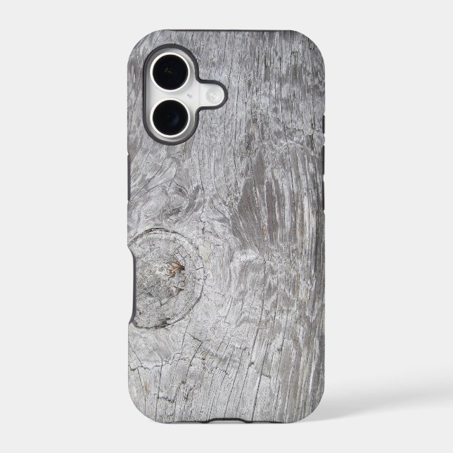 Faux Driftwood Iphone Case (Back)