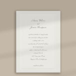 Faux Embossed Frame Ecru Formal Classic Wedding Invitation<br><div class="desc">A faux-embossed triple frame wedding invitation design that is simple but sophisticated, timeless and elegant. The color scheme is drawn from various shades of gold, giving it a subdued splash of color. Please note that the embossing in the frames is created through an image and no actual embossing will appear...</div>