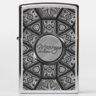 Faux Engraving Print 1 Options Zippo Lighter