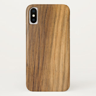 Faux Finished Barn Wood iPhone X Case