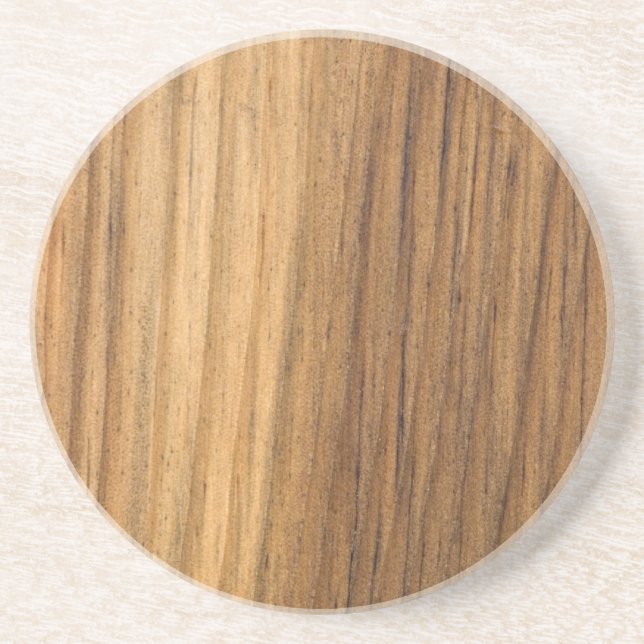 Faux Finished Barn Wood Drink Coaster (Front)