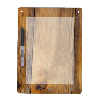 Faux Finished Barn Wood Dry Erase Board