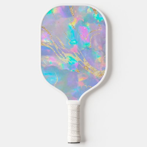 faux foil effect on opal photo pickleball paddle