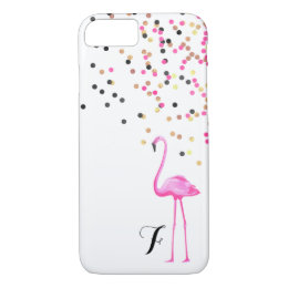 Faux Foil, Flamingo iPhone 8/7 Case