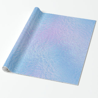 Faux Foil Iridescent 3 - All Options Wrapping Paper