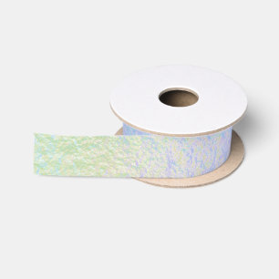 Faux Foil Iridescent 4 - All Options Satin Ribbon