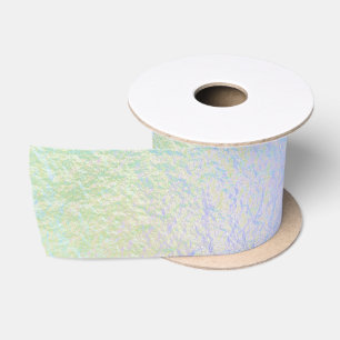 Faux Foil Iridescent 4 - All Options Satin Ribbon
