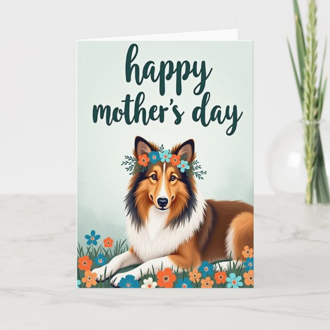 Faux Foil Loyal Canine Card (Front)