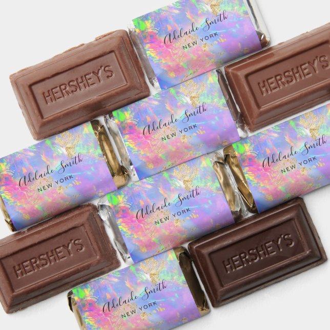 faux foil neon opal hershey's miniatures (Assorted)