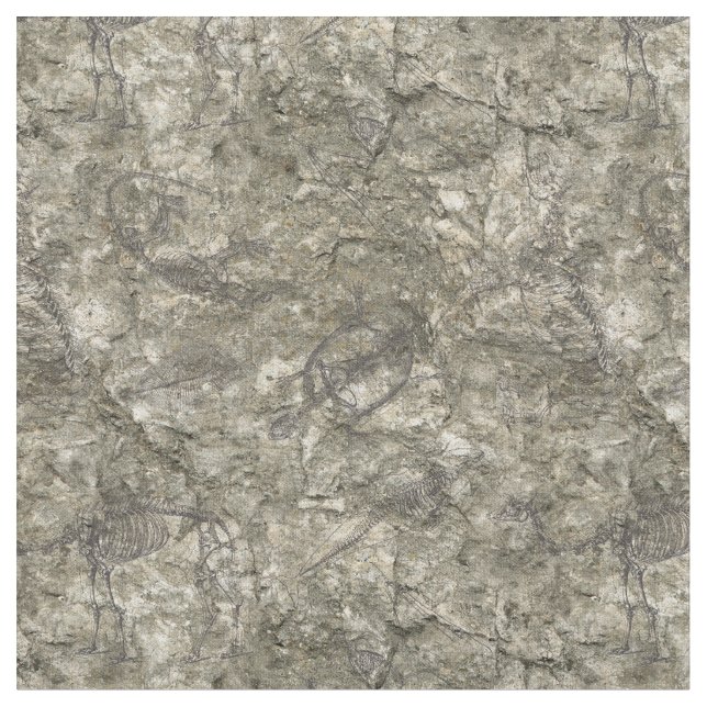 Faux Fossil Fabric (Close Up)