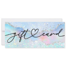 faux glitter background gift certificate