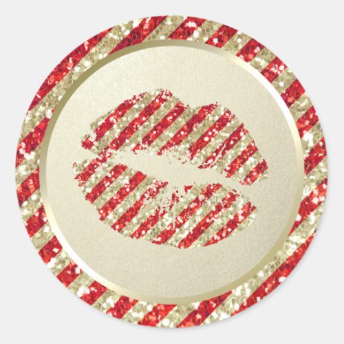 Faux Glitter Christmas DIY Handmade Lip Balm Label