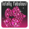 (faux) Glitter Lips Totally Fabulous fuschia