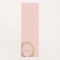 Faux Gold Abstract Circle Design with Name