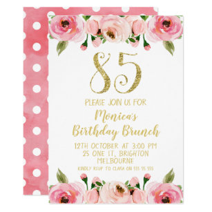 85Th Birthday Invitation Wording 2