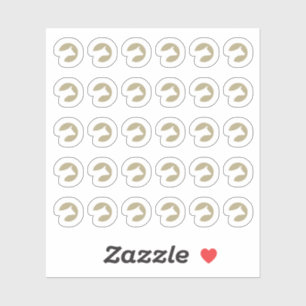 Faux Gold Beef Wedding Place Cards Meal Choice Sticker