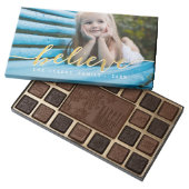 Faux Gold Believe | Holiday Box of Chocolates (Opened)