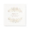 faux gold botanical foliage bridal shower party