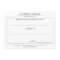 Faux Gold Confetti on Black Gift Certificate