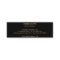 Faux Gold Confetti on Black Modern Business Card