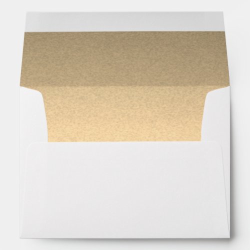 Faux Gold Envelope